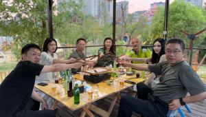 25年5月財務部星河露營餐廳團建